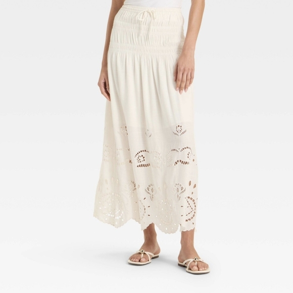 Future Collective Dresses & Skirts - Eyelet Skirt